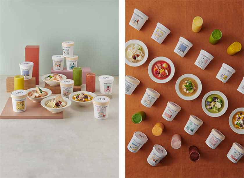 グリーンスプーン社のスープキット、スムージー