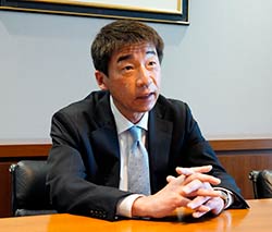 栄光堂製菓株式会社（有限会社プラチノの親会社）　代表取締役社長 松本政行様