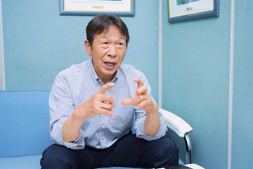 M&Aについて語るセントラルトレンドの中本様