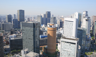 36階から大阪市内を一望できます