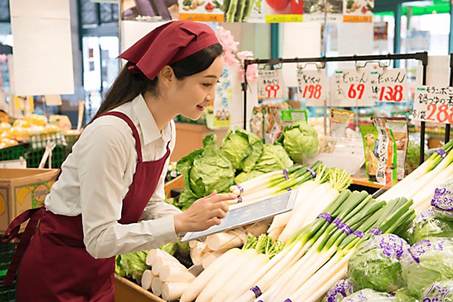 食品小売業界のイメージ